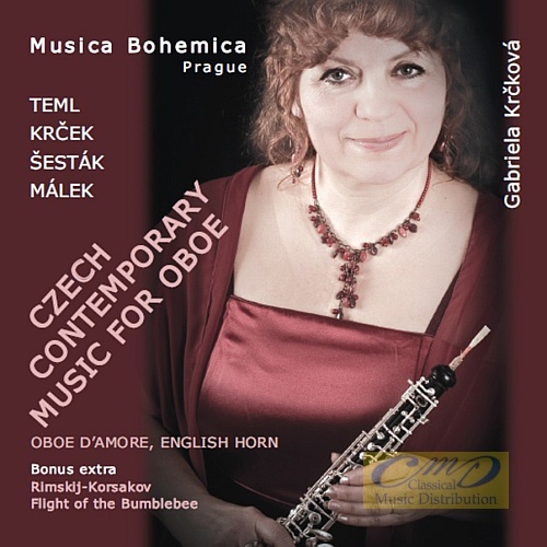 Czech Contemporary Music for Oboe - Teml; Krček; Šesták; Málek